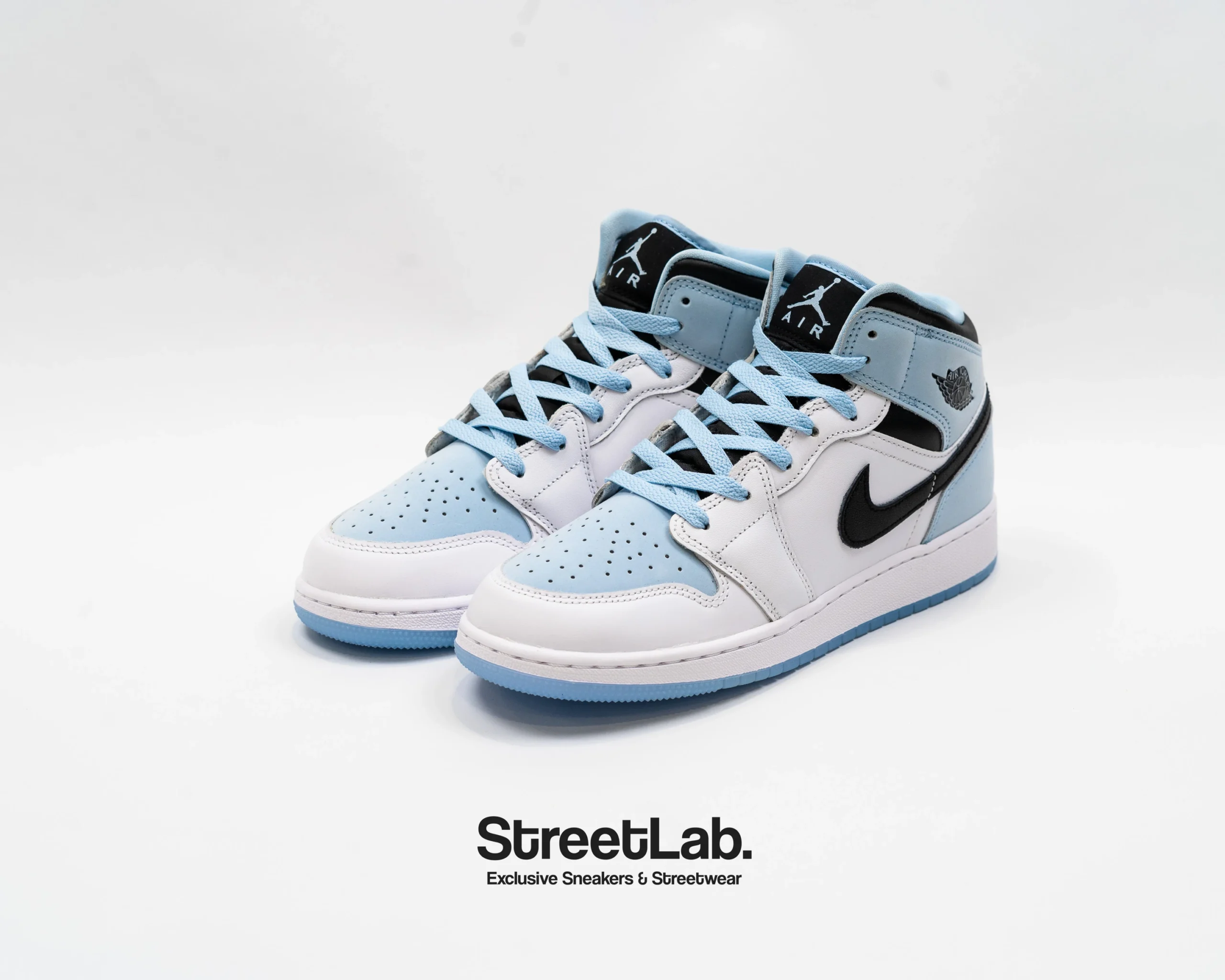 Air Jordan 1 mid ice blue - StreetLab®