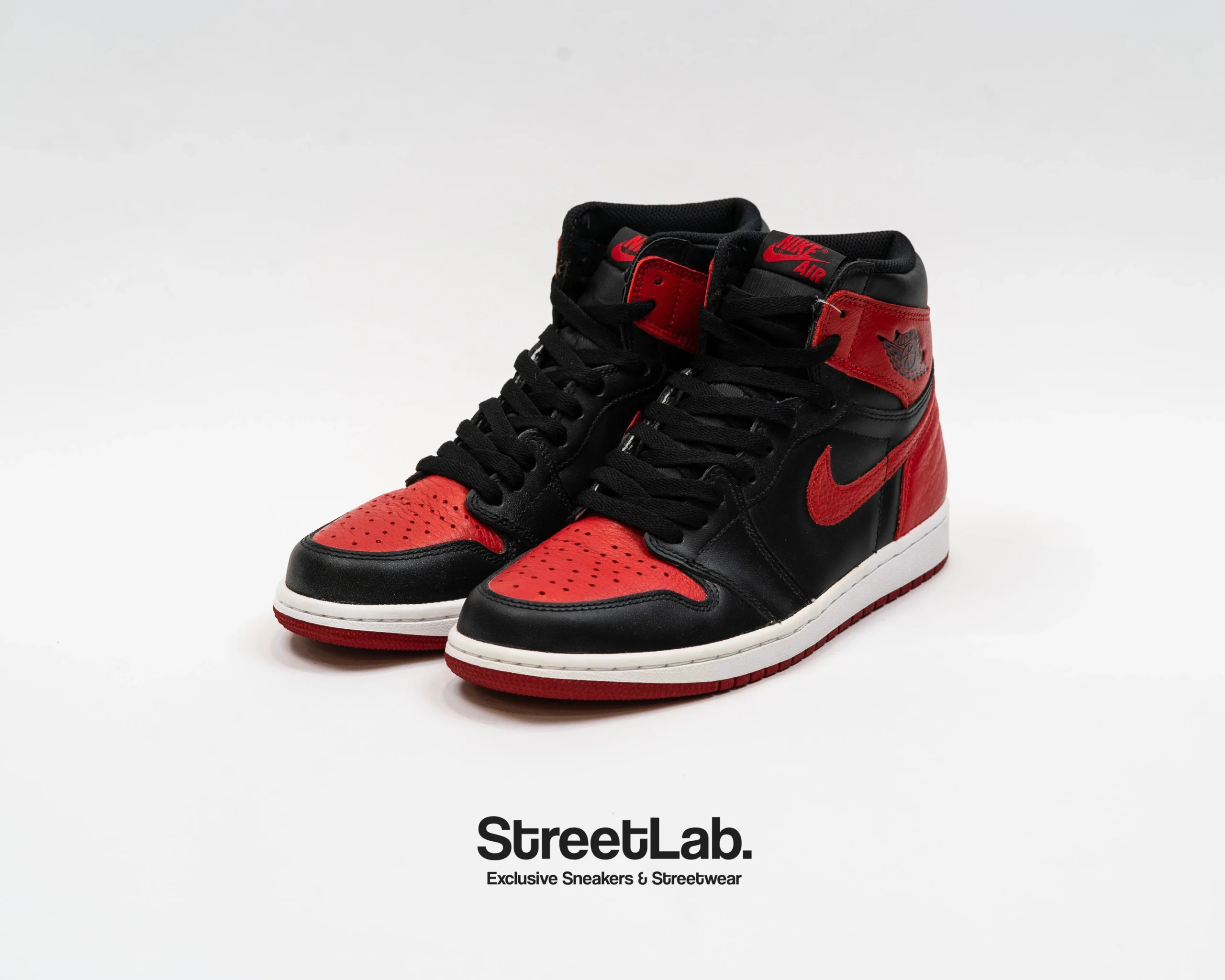 Air jordan 1 online wit zwart